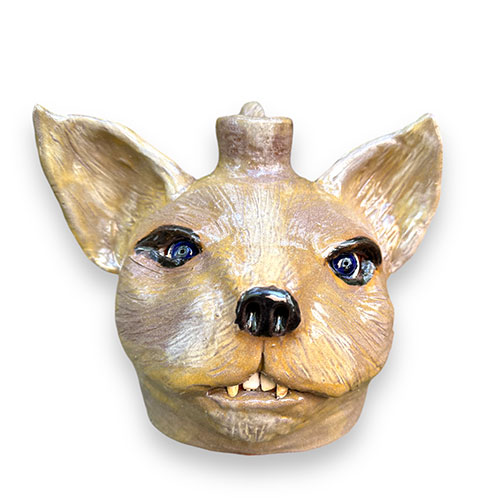 Victoria Rene Hardy 6" Animal Face Jug DP4586